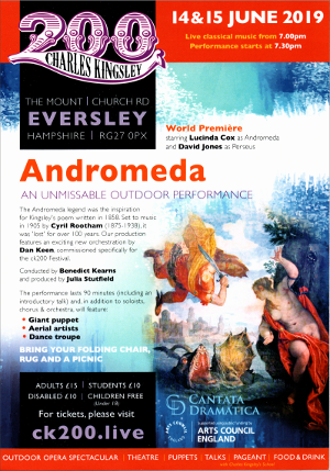 Charles Kingsley 200 Festival flyer