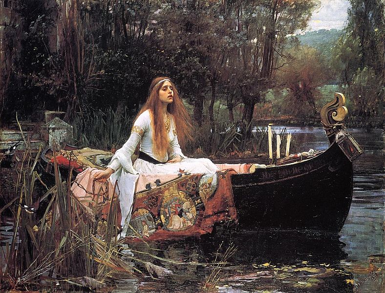The Lady of Shalott (1888) by Waterhouse